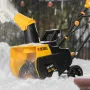 Снегоуборщик аккумуляторный DENZEL ESB-460-0, Li-Ion, 36В