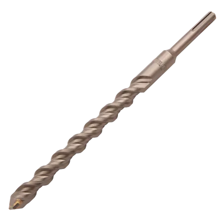 Бур по бетону DENZEL 705043, 18 x 260 мм, двойная спираль, три пылеотводящие кромки