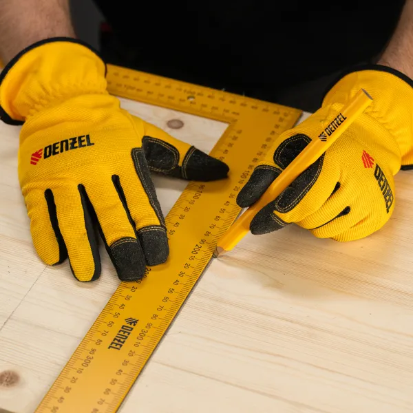 Угольник стальной DENZEL 400 х 600 мм