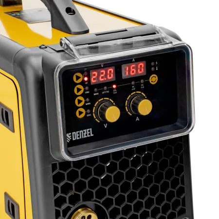 Аппарат инвертор. полуавтомат. сварки DENZEL MIG-160, 160 А, ПВ 60%, катушка 5 кг