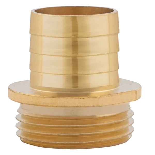 Штуцер для шланга DENZEL 97271, 1 дюйм, с наружной резьбой G1