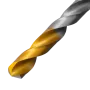 Сверло спиральное по металлу DENZEL 8,5 x 117 мм, Р6М5, Golden Tip