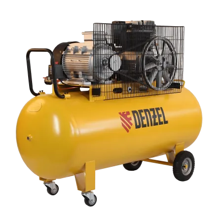Компрессор воздушный DENZEL BCI5500-T/270, 5.5 кВт, ременный привод, 270 литров, 850 л/мин