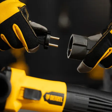 Машина шлифовальная угловая DENZEL AGL125-900, 900 Вт, 125мм, 11000 об/мин