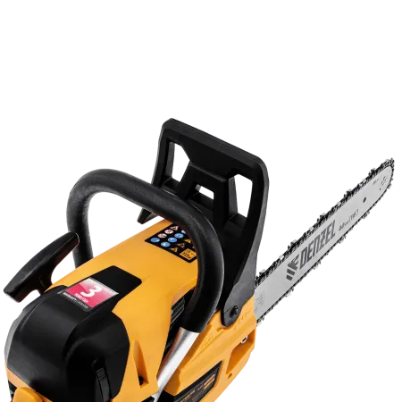Пила цепная бензиновая DENZEL DS-4516, шина 40 см, 45 см3, 2,5 л.с, шаг 0,325, 64 звена