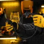 Шнур сетевой Energy Series DENZEL, ПВС, 1,5 м, 3 x 1 мм, с неразборной вилкой, черный