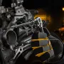 Набор инструментов DENZEL 1/2", 1/4", CrV, S2, пластиковый кейс, 100 предметов