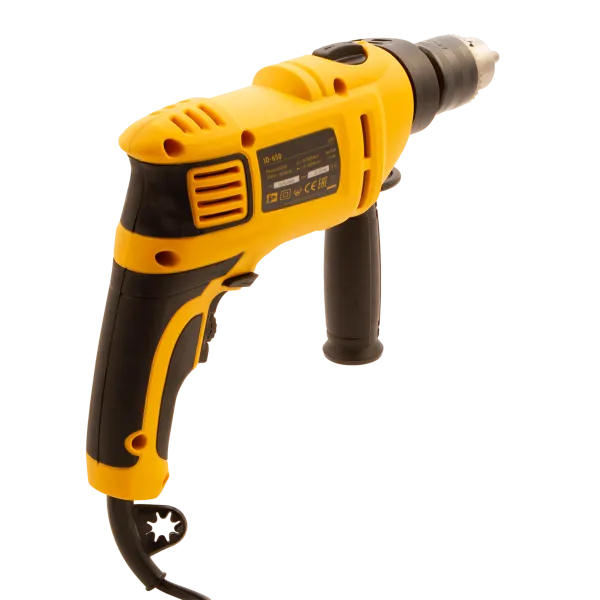 Ударная дрель DENZEL ID-650, 650 Вт, 0-3000 об/мин, 48000 уд/мин