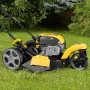 Газонокосилка бензиновая DENZEL GLT-460SP-T, Trike 150 см3, 46 см, привод, панель, 60л
