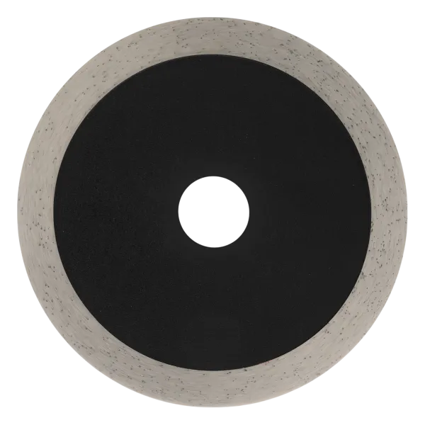 Диск алмазный отрезной DENZEL ф125 х 22,2 мм, Сплошной, мокрое резание, HWD92