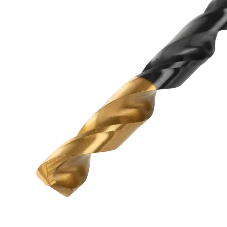 Сверло по металлу DENZEL 7 мм, HSS-Tin, Golden Tip, 10 шт.