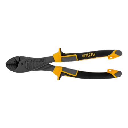 Бокорезы DENZEL 200 мм, усиленные, трехкомпонентные рукоятки