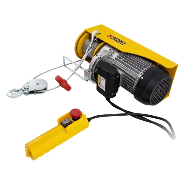 Тельфер электрический DENZEL TF-1000, 1 т, 1600 Вт, высота 12 м, 8 м/мин