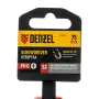 Отвертка DENZEL PH0х75 мм, S2, 3к рукоятка