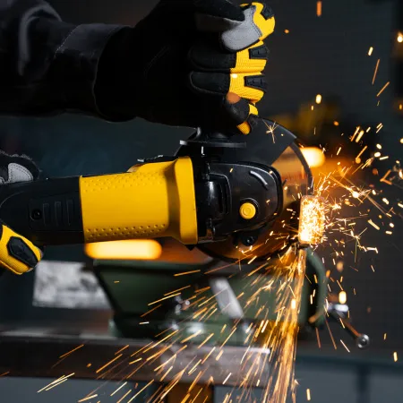 Машина шлифовальная угловая DENZEL AGD125-1000, 1000 Вт, 125 мм, 3000-10000 об/мин