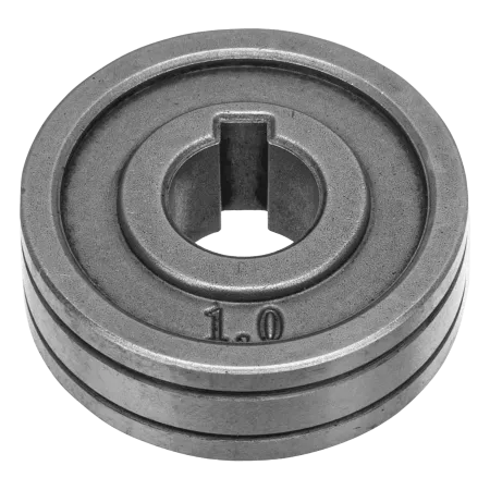 Подающий ролик DENZEL V профиль под стальную проволоку 0,8-1мм, 2 шт