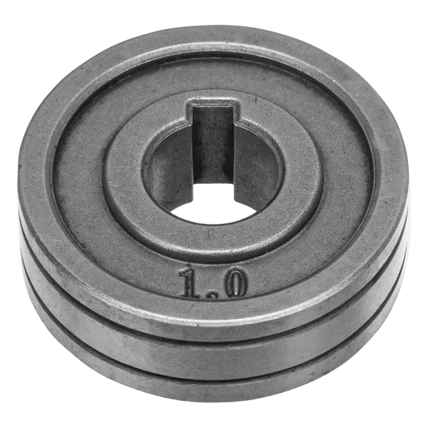 Подающий ролик DENZEL V профиль под стальную проволоку 0,8-1мм, 2 шт