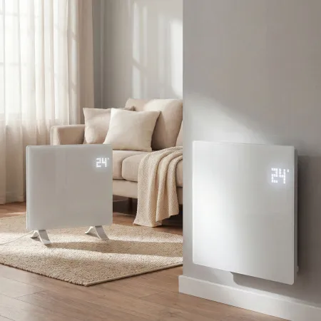 Конвектор электрический DENZEL OptiPrime-1000, Wi-Fi, тачскрин, цифровой термостат, 1000 Вт