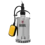 Дренажный насос DENZEL DP600X, 600 Вт, высота подъема 7.5 м, 8500 л/ч