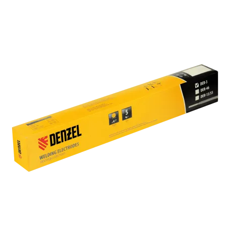 Электроды DENZEL DER-3, диам. 4 мм, 5 кг, рутиловое покрытие