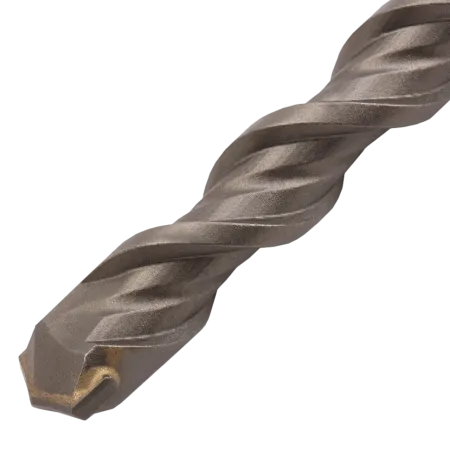Бур по бетону DENZEL 705034, 14 x 460 мм, двойная спираль, три пылеотводящие кромки