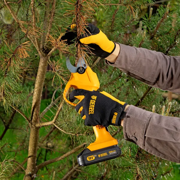 Перчатки универсальные DENZEL на липучке, размер 9