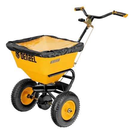 Механическая сеялка на колесах DENZEL 45 л