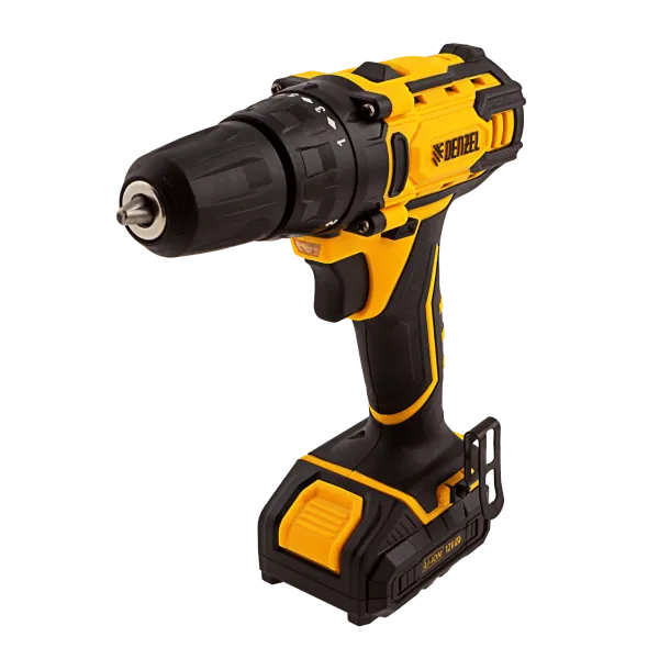 Дрель-шуруповерт аккумуляторная DENZEL CDL-12-01CB, Li-Ion, 12 В, 1 АКБ