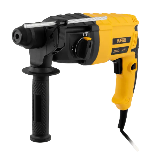 Перфоратор электрический DENZEL RHH-600-22, SDS-plus, 600 Вт, 2,5 Дж, 2 реж.