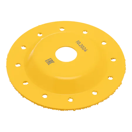 Чашка твердосплавная зачистная DENZEL, 125 мм, Плоская, среднее зерно #16