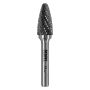 Борфреза по металлу DENZEL твердосплавная, параболическая, тип-F, 12 мм