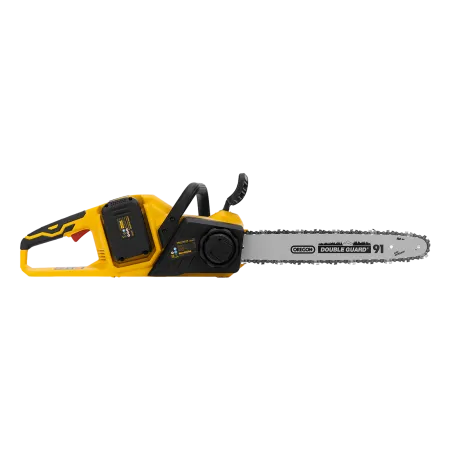 Аккумуляторная цепная пила DENZEL RCS400-36, Li-ion, 36 В, 4 Ач, шина 400 мм, бесщеточная
