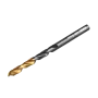 Сверло по металлу DENZEL 4 мм, HSS-Tin, Golden Tip, 10 шт.