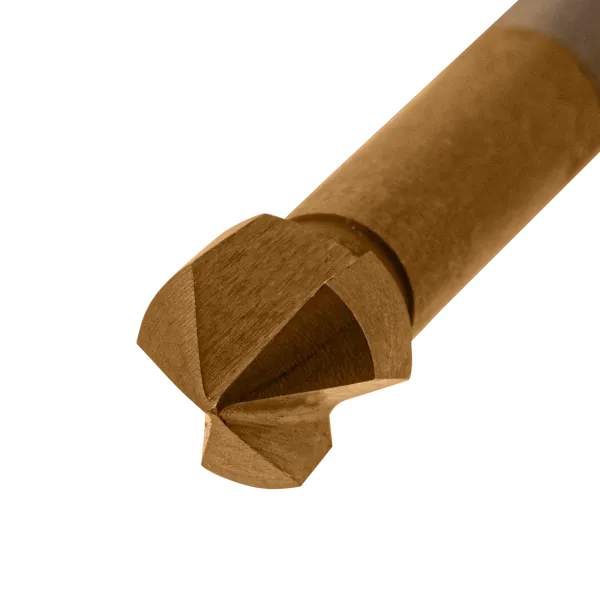 Зенковка конусная DENZEL под М4, HSS, по металлу, 6-гранный хвостовик