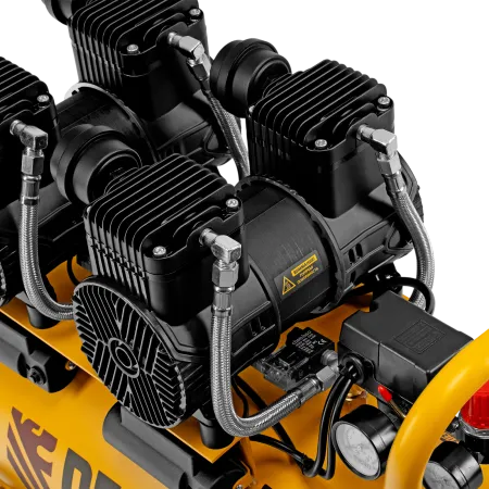 Компрессор безмасл. малошумный DENZEL DLP -3000/50, 3 кВт, 2х1,5 кВт,50 л, 2850 об/мин,500 л/мин