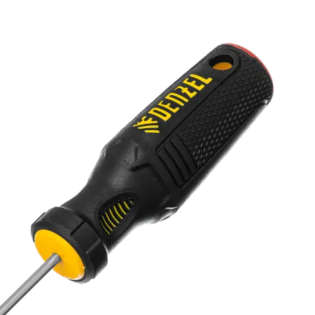 Отвертка DENZEL PH0х100 мм, S2, 3к рукоятка