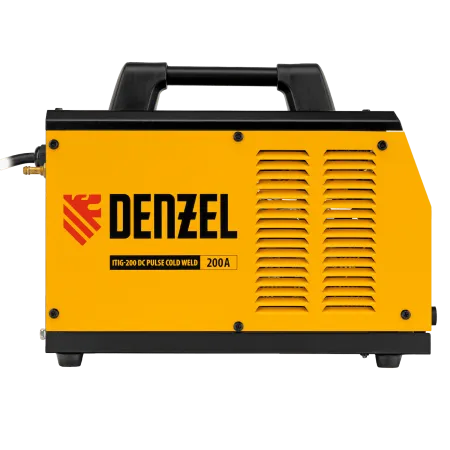 Аппарат инвертор. аргонодуговой сварки DENZEL ITIG-200 DС Pulse Cold Weld, 200 А, ПВ 60%