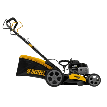 Газонокосилка бензиновая DENZEL GLR-460SP-ZS, 149 см3, ширина 46 см, привод, травосборник 65 л