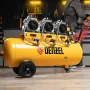 Компрессор безмасляный, малошумный DENZEL DLS 1800/100,1800 Вт, 3x600, 100 л, 345 л/мин