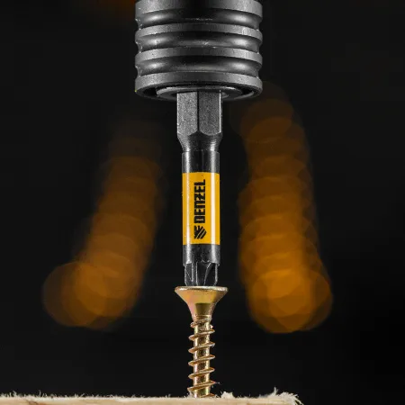 Набор бит комбинированный DENZEL 3 шт., PZ1, PZ2, PZ3, 50 мм, сталь S2