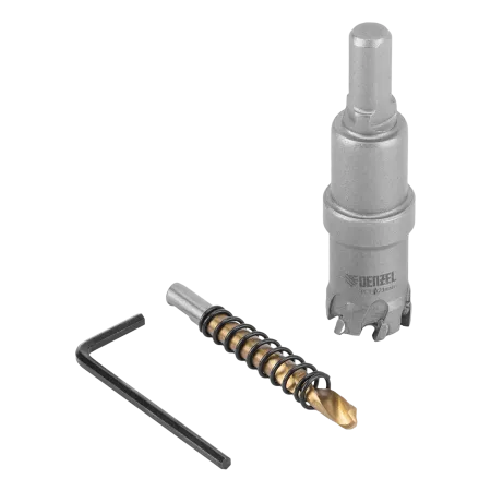 Коронка по металлу DENZEL 724003, 21 мм, твердосплавная