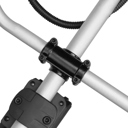 Триммер бензиновый DENZEL DT-43E, 43 см3, неразъемная штанга, электростартер, состоит из 2 частей