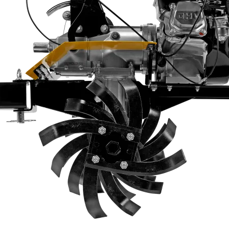 Мотоблок DENZEL DPT-370X, 7 л.с, дисковое сцепление,  фрез 3 x 4, ВОМ, передачи 3В/1Н