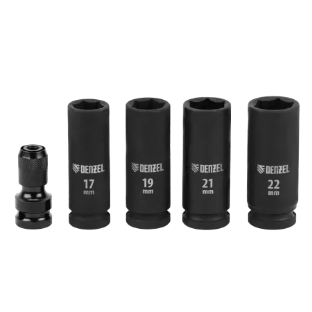 Гайковерт ударный аккумуляторный бесщет DENZEL CIW-IB-300, Li-ion, 18В, 300Нм