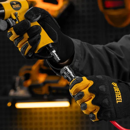 Дрель пневматическая DENZEL PD500, 500 об/мин, 114 л/мин, 13 мм