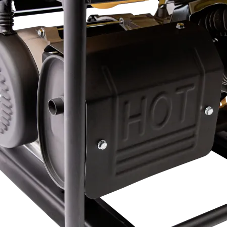 Генератор бензиновый DENZEL GE 6900, 5.5 кВт, 220 В/50 Гц, 25 л, ручной старт