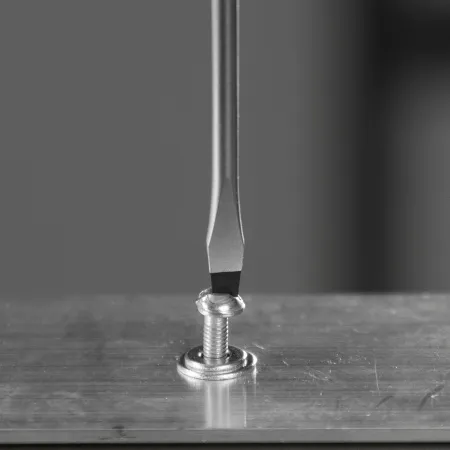 Отвертка DENZEL SL3х100 мм, S2, 3к рукоятка