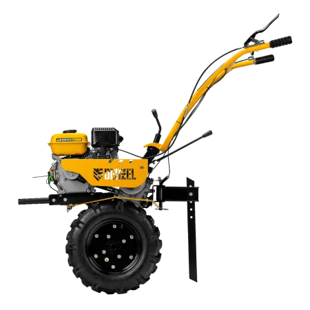 Мотоблок DENZEL DPT-170S, 7 л.с., ремен.сцеп, фрез 3х4, ШОМ, передачи 2В/1Н