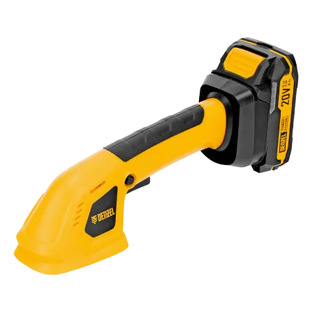 Ножницы-кусторез аккумуляторные DENZEL GS-20, Li-Ion, 20 В