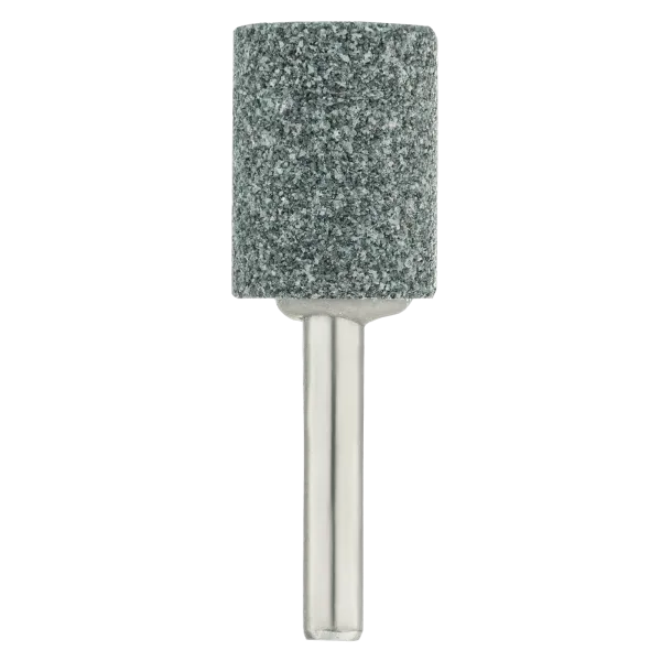 Шарошка абразивная DENZEL цилиндр, 19 x 25 мм, для дрели, хвостовик d6 мм, 63С